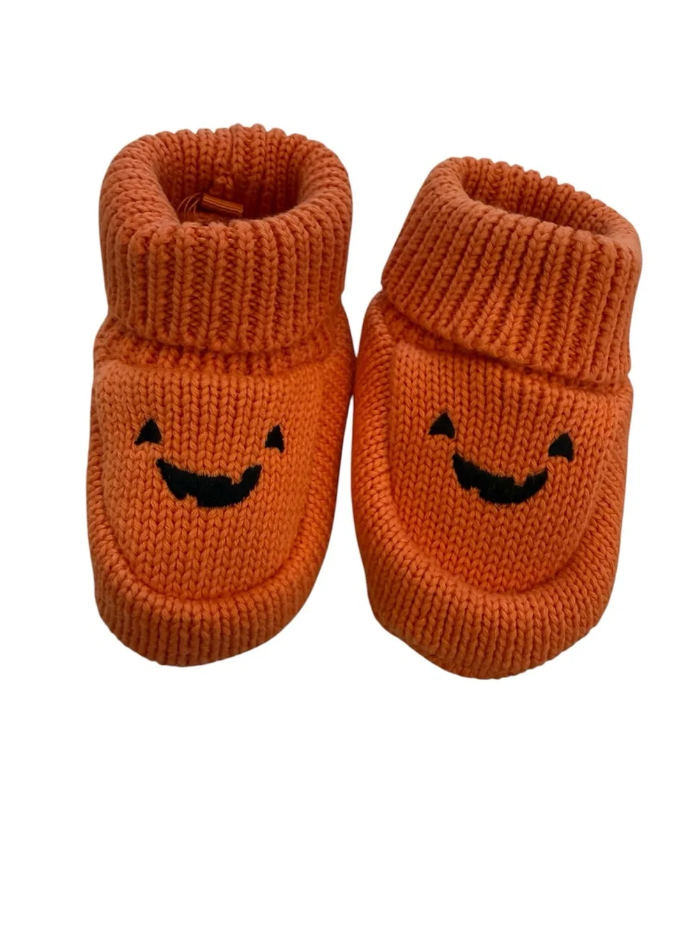 Carter's Pumpkin-Print Footie with Orange Hat & Booties